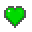 Miniature Green Heart
