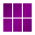 Full Purple Crystal Solar Panel